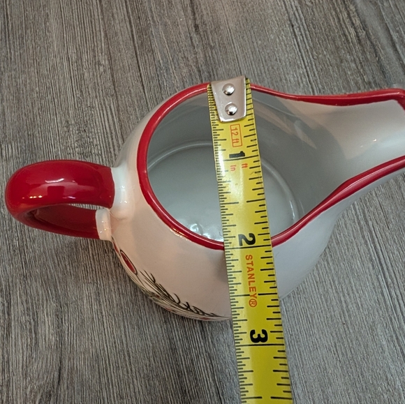 InHomeStylez Christmas Holly Berry Small creamer/ gravy boat - Picture 11 of 11